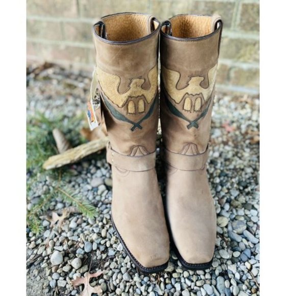 Caborca Other - Caborca Men’s Leather Motorcycle Harness Boots 9.5